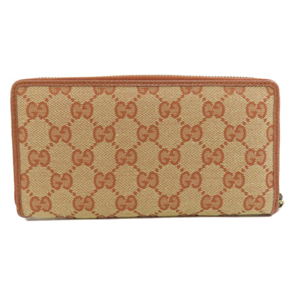 Gucci Long Wallet Purse 547791 Canvas Brown Ny Yankees Collaboration Gg Women