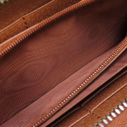 Gucci Long Wallet Purse 547791 Canvas Brown Ny Yankees Collaboration Gg Women
