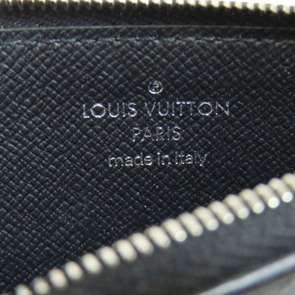 Louis Vuitton Coin Case N64038 Damier Canvas Black Coin Card Holder Mens