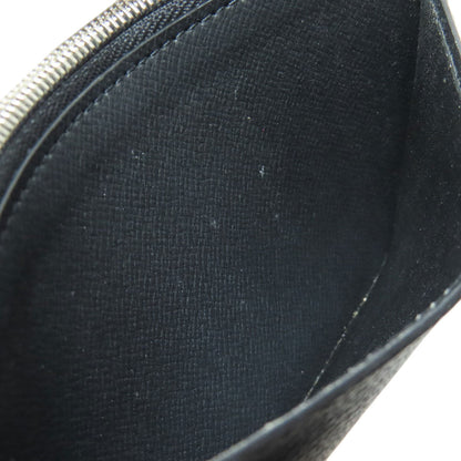 Louis Vuitton Coin Case N64038 Damier Canvas Black Coin Card Holder Mens