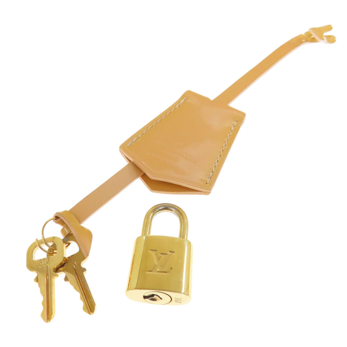 Louis Vuitton Handbag M91610 Vernis Yellow Alma Mm Women