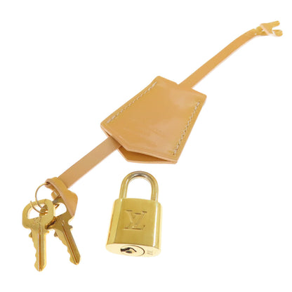 Louis Vuitton Handbag M91610 Vernis Yellow Alma Mm Women