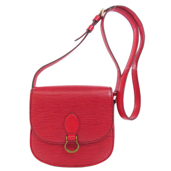 Louis Vuitton Shoulder Bag M52217 Epi Red Mini Saint-Cloud Women