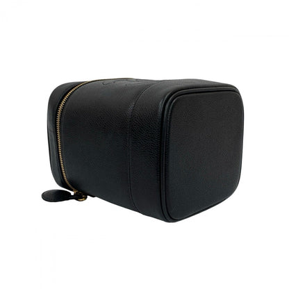 Chanel Handbag Matt Caviar Skin Black