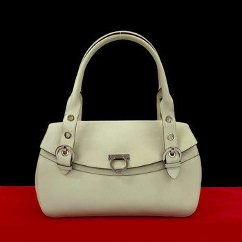 Salvatore Ferragamo Handbag Leather White