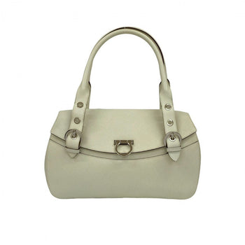 Salvatore Ferragamo Handbag Leather White