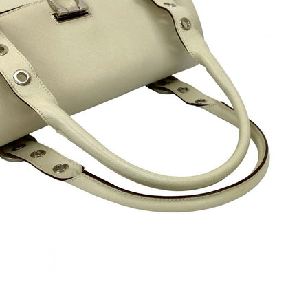 Salvatore Ferragamo Handbag Leather White