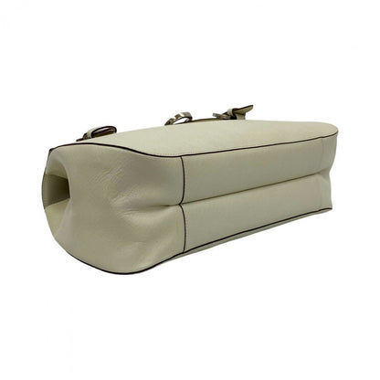 Salvatore Ferragamo Handbag Leather White