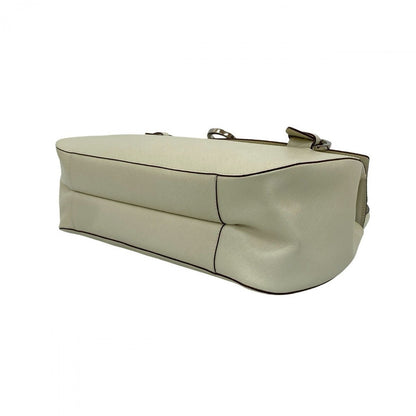 Salvatore Ferragamo Handbag Leather White