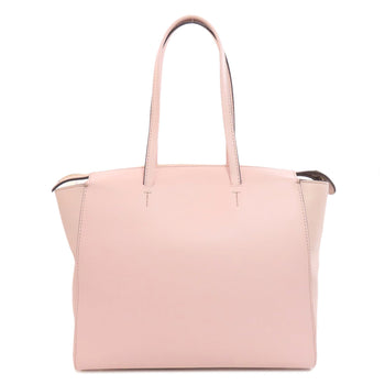 Furla Tote Bag Leather Pink Logo Women