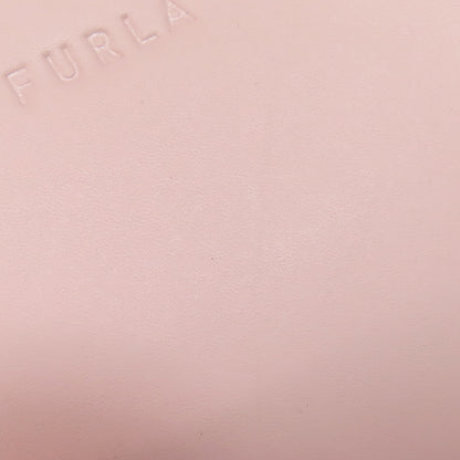 Furla Tote Bag Leather Pink Logo Women