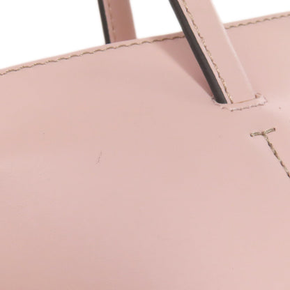 Furla Tote Bag Leather Pink Logo Women