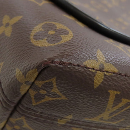 Louis Vuitton Shoulder Bag M45557 Monogram Macacer Brown Magnetic Messenger Women