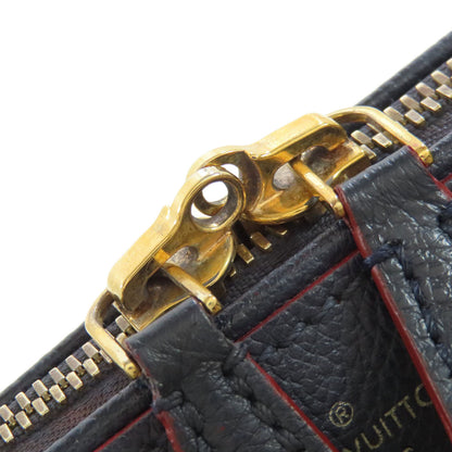 Louis Vuitton Boston Duffel Bag M43501 Ann Platt Navy Speedy 25 Women