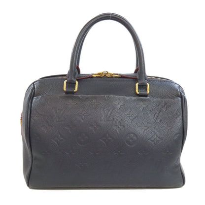 Louis Vuitton Boston Duffel Bag M43501 Ann Platt Navy Speedy 25 Women
