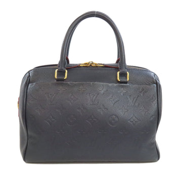 Louis Vuitton Boston Duffel Bag M43501 Ann Platt Navy Speedy 25 Women