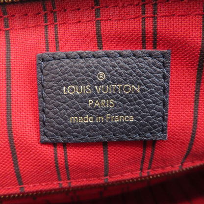Louis Vuitton Boston Duffel Bag M43501 Ann Platt Navy Speedy 25 Women