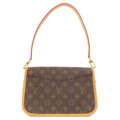 Louis Vuitton Shoulder Bag M46049 Monogram Canvas Brown Diane Nm Pm Women