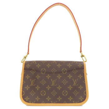Louis Vuitton Shoulder Bag M46049 Monogram Canvas Brown Diane Nm Pm Women