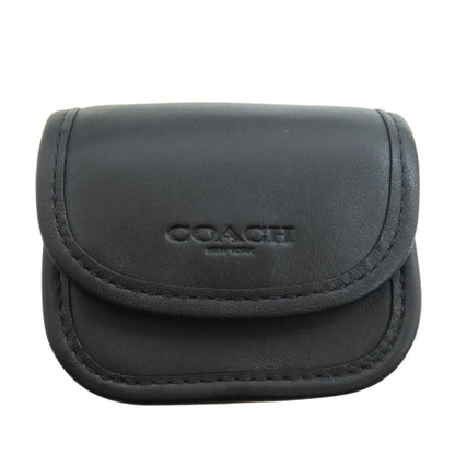 Coach Shoulder Bag C8141 Pvc Black Signature Women