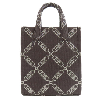 Michael Kors Handbag Canvas Brown Gigi 2Way Women
