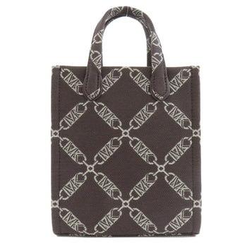 Michael Kors Handbag Canvas Brown Gigi 2Way Women