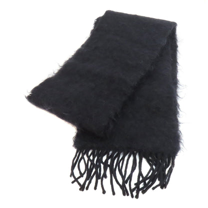 Loewe Scarf Mohair, Wool Black Anagram Women