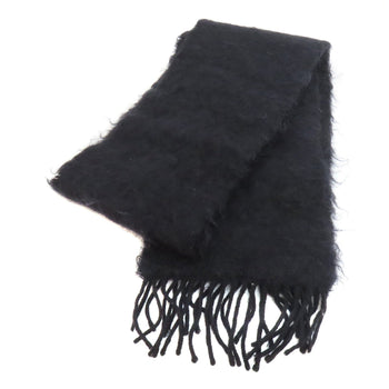 Loewe Scarf Mohair, Wool Black Anagram Women