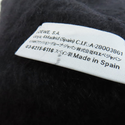 Loewe Scarf Mohair, Wool Black Anagram Women