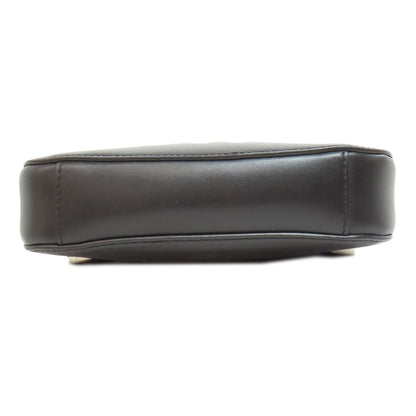 Valentino Garavani Shoulder Bag Leather Black Logo Women