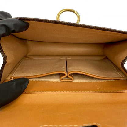 Celine Handbag Leather Brown