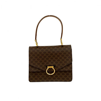 Celine Handbag Leather Brown