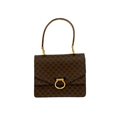 Celine Handbag Leather Brown