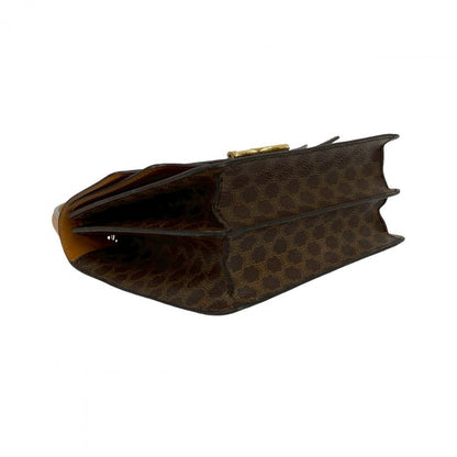 Celine Handbag Leather Brown