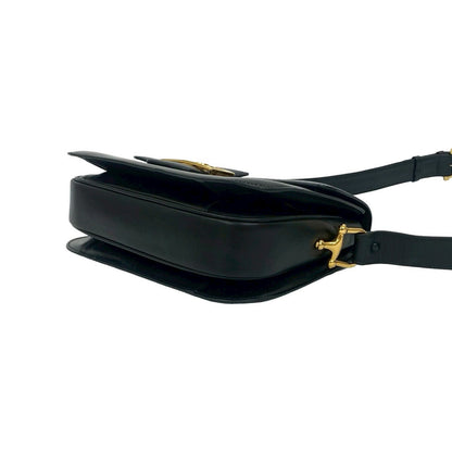 Celine Shoulder Bag Calfskin Black