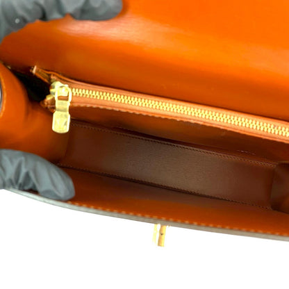 Louis Vuitton Handbag Epi Leather Brown Epi Malesherbes