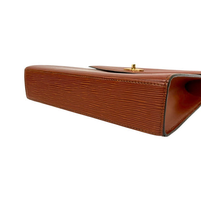 Louis Vuitton Handbag Epi Leather Brown Epi Malesherbes