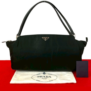 Prada Handbag Nylon Black