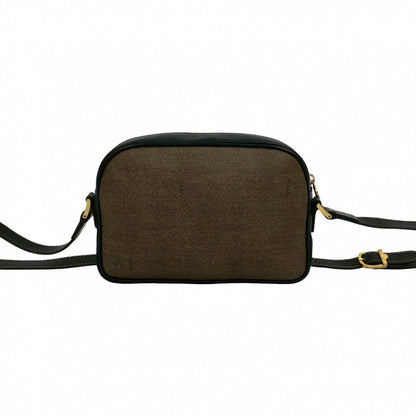 Fendi Shoulder Bag Leather Brown
