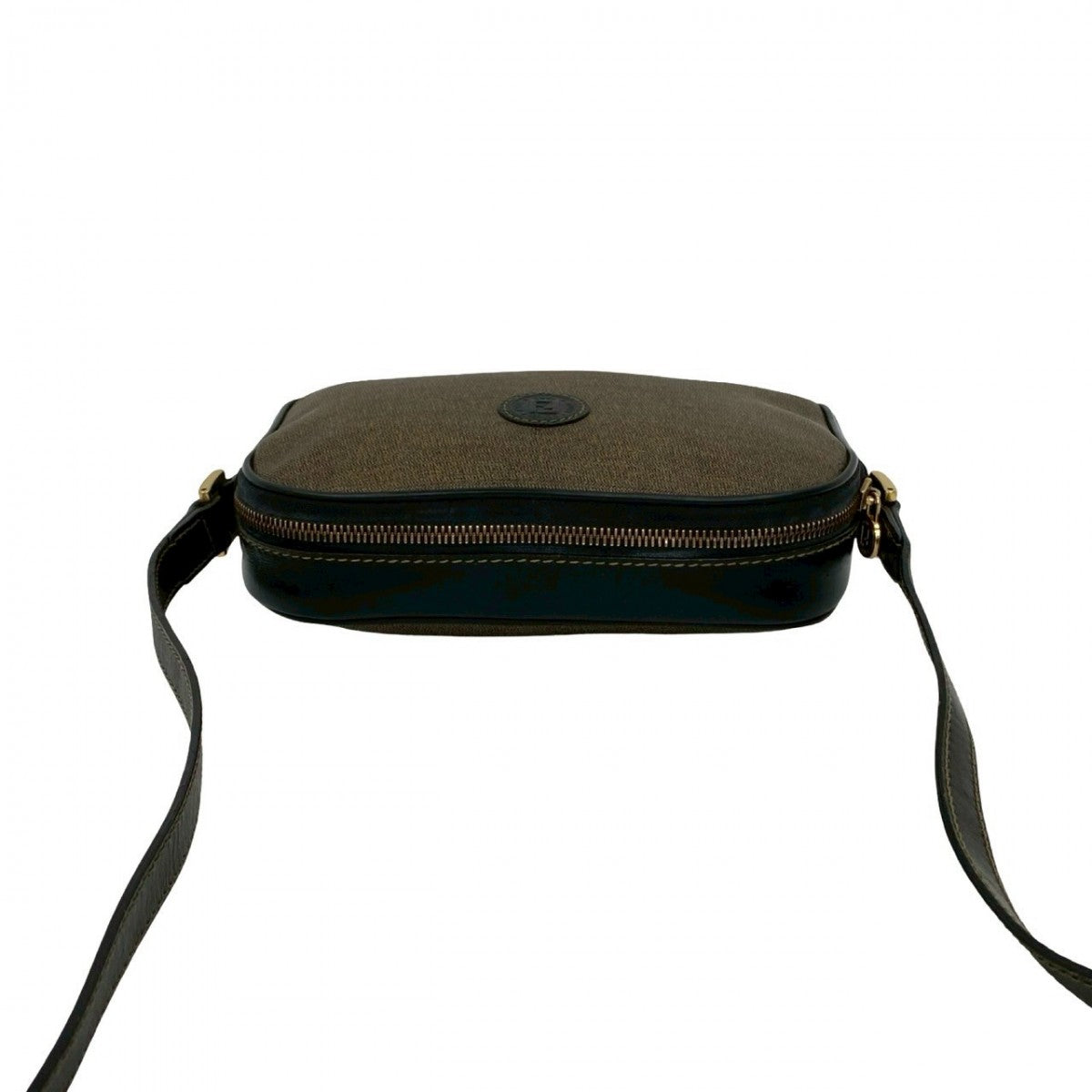 Fendi Shoulder Bag Leather Brown