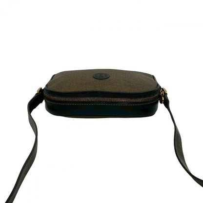 Fendi Shoulder Bag Leather Brown