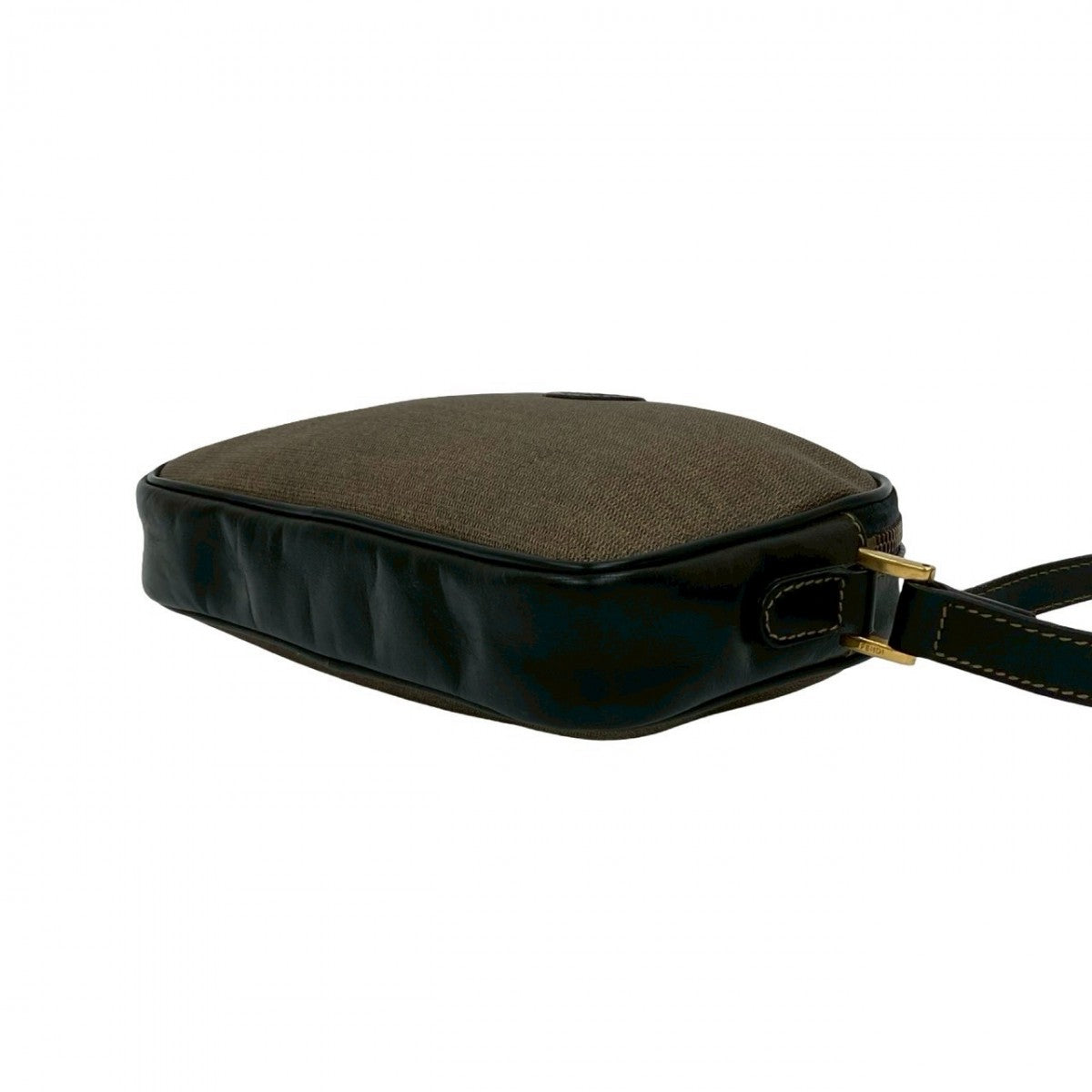 Fendi Shoulder Bag Leather Brown