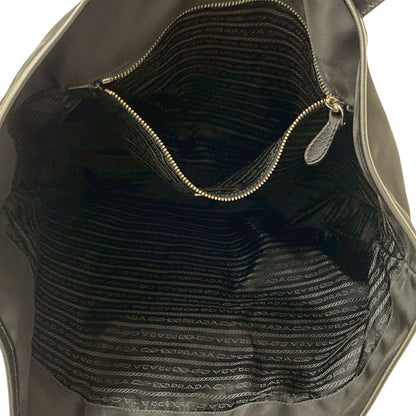 Prada Tote Bag Leather Black Robot Collection