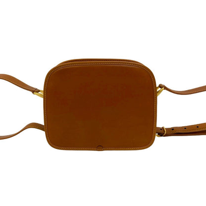 Gucci Shoulder Bag Leather Brown Sherry Line
