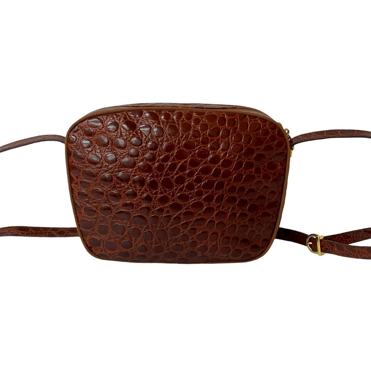 Salvatore Ferragamo Shoulder Bag Leather Brown