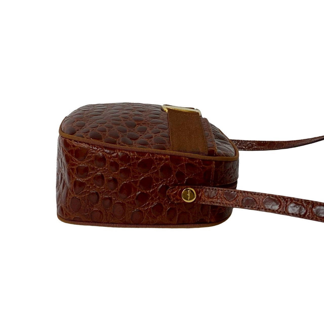 Salvatore Ferragamo Shoulder Bag Leather Brown