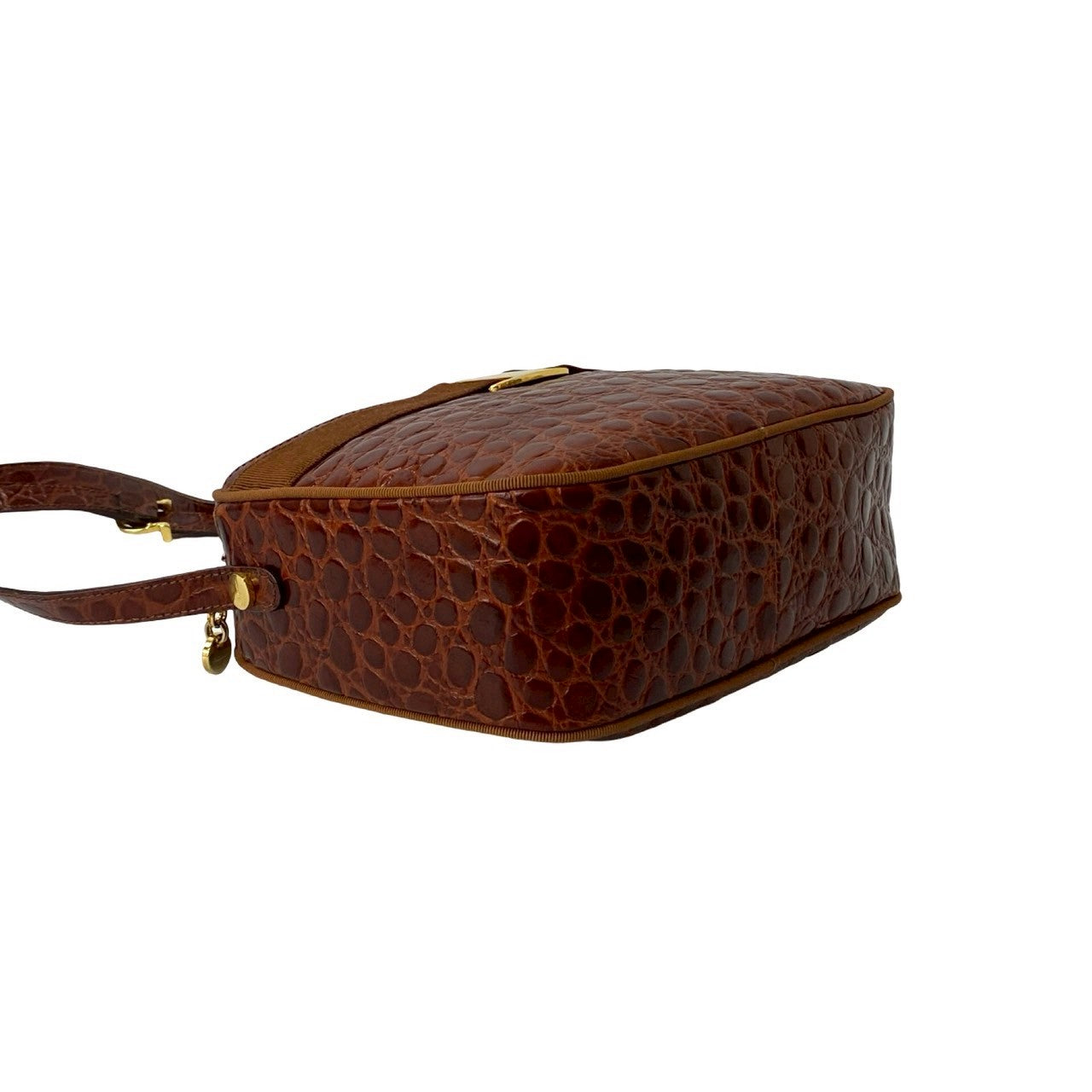 Salvatore Ferragamo Shoulder Bag Leather Brown