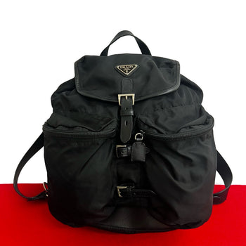 Prada Backpack Nylon Black