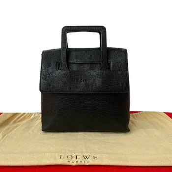 Loewe Handbag Leather Black