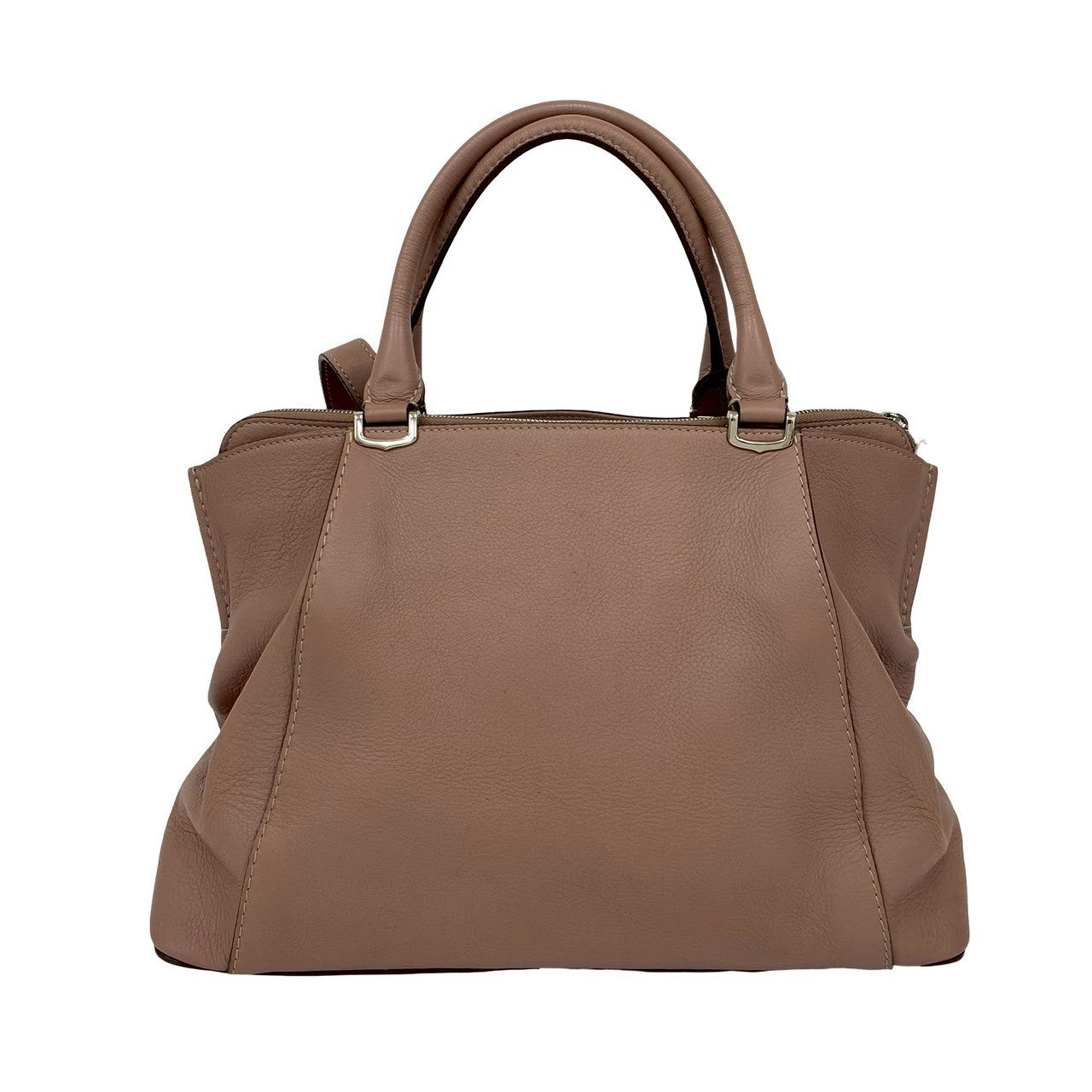 Cartier Shoulder Bag Leather Pink C De Cartier